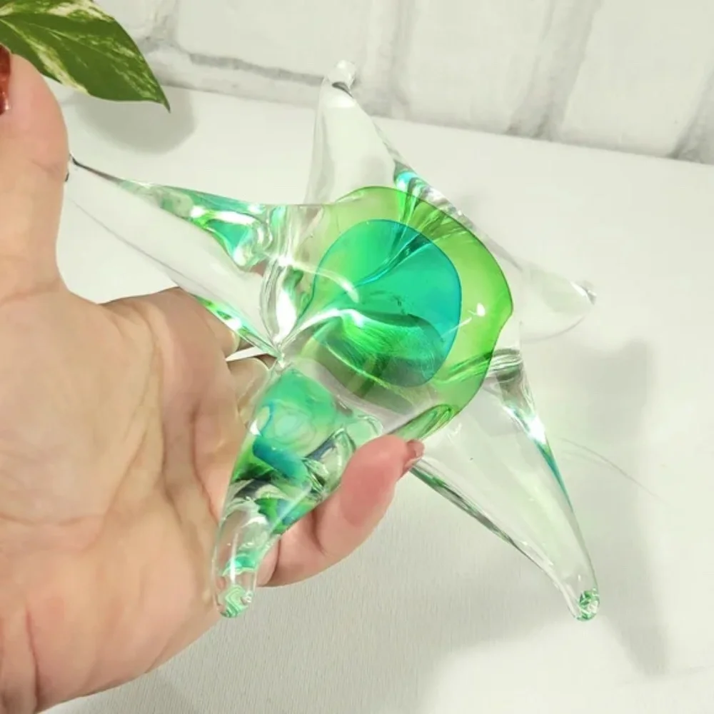 Blown Glass Starfish Paperweight - Picture 3 of 8